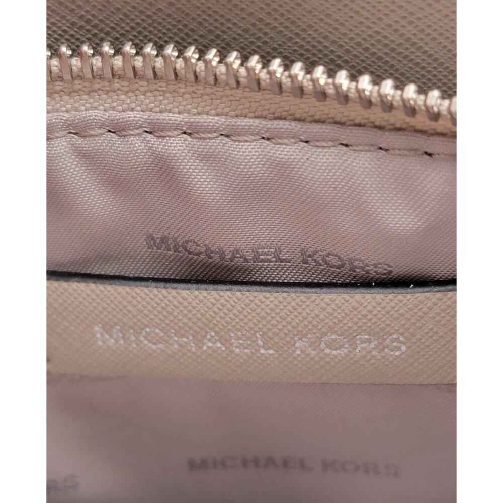 Michael Kors Mercer Pebbled Leather Crossbody Bag - Picture 12 of 14